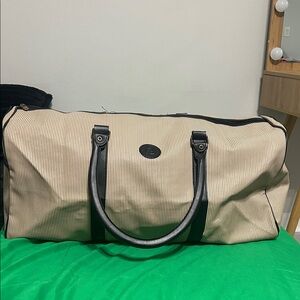 Stylish Tan and Black Men's Bag